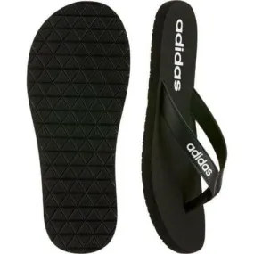 ADIDAS MEN'S EEZAY BLACK FLIP-FLOP THONGS