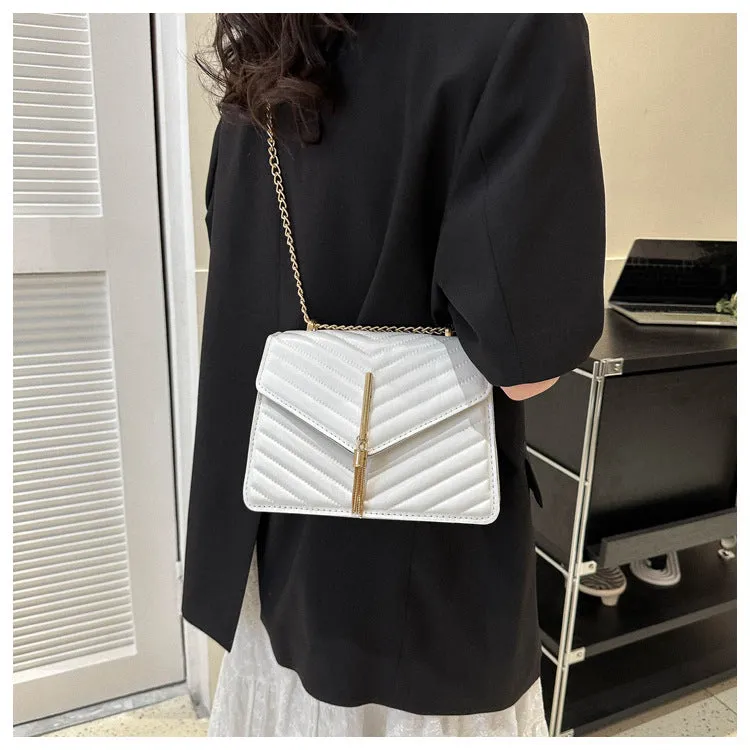 Chain Tassel Shoulder Crossbody Bags Women