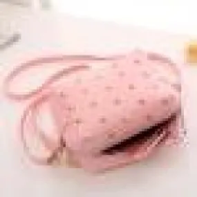 Crossbody Bags Women Cute Messenger Rivet Pink Shoulder Bag PU Leather Bolsos Femenina