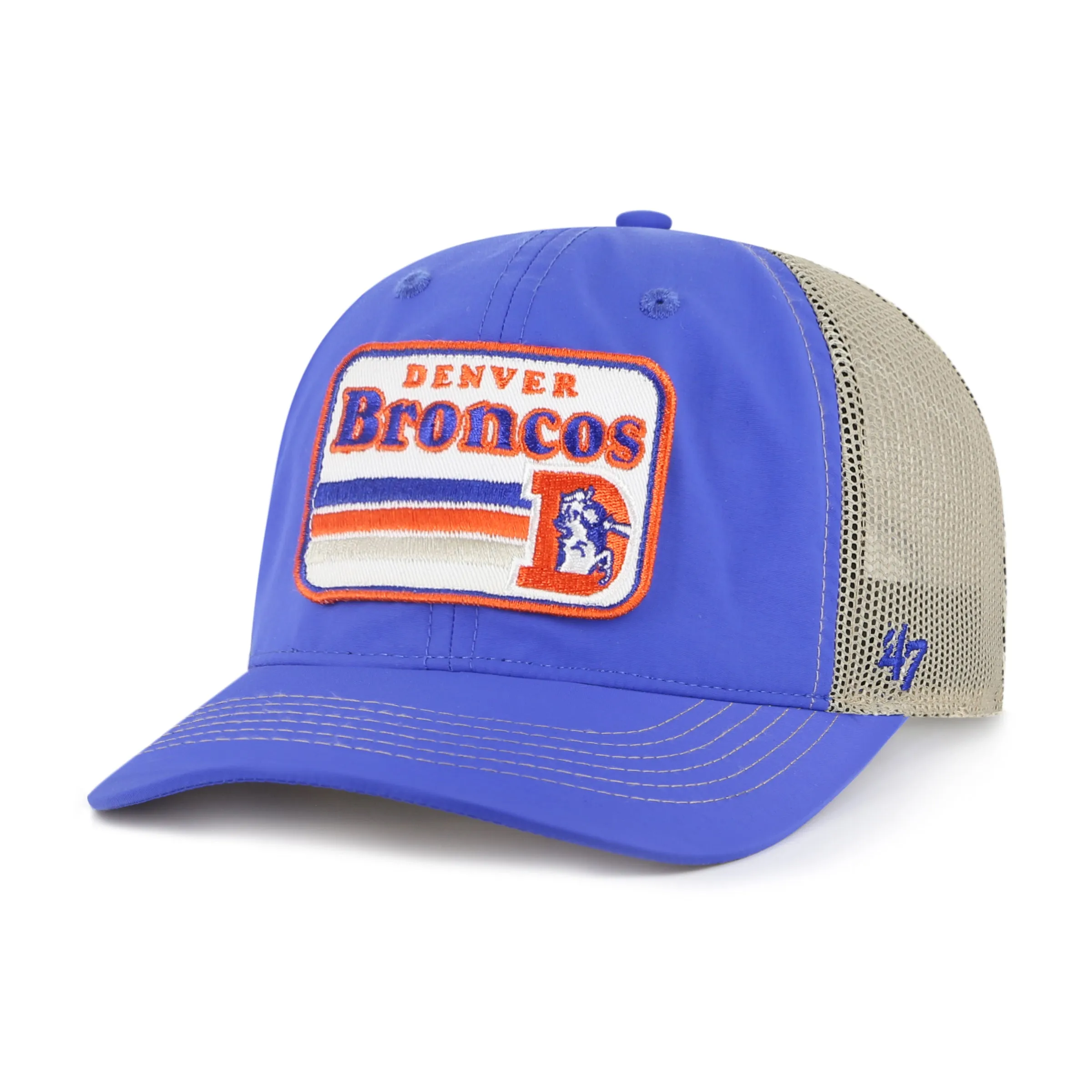 DENVER BRONCOS HISTORIC CAMPSCAPE '47 TRUCKER RELAXED FIT