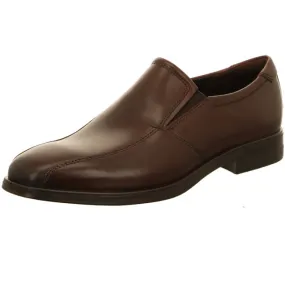 Ecco comfortable slippers for men brown