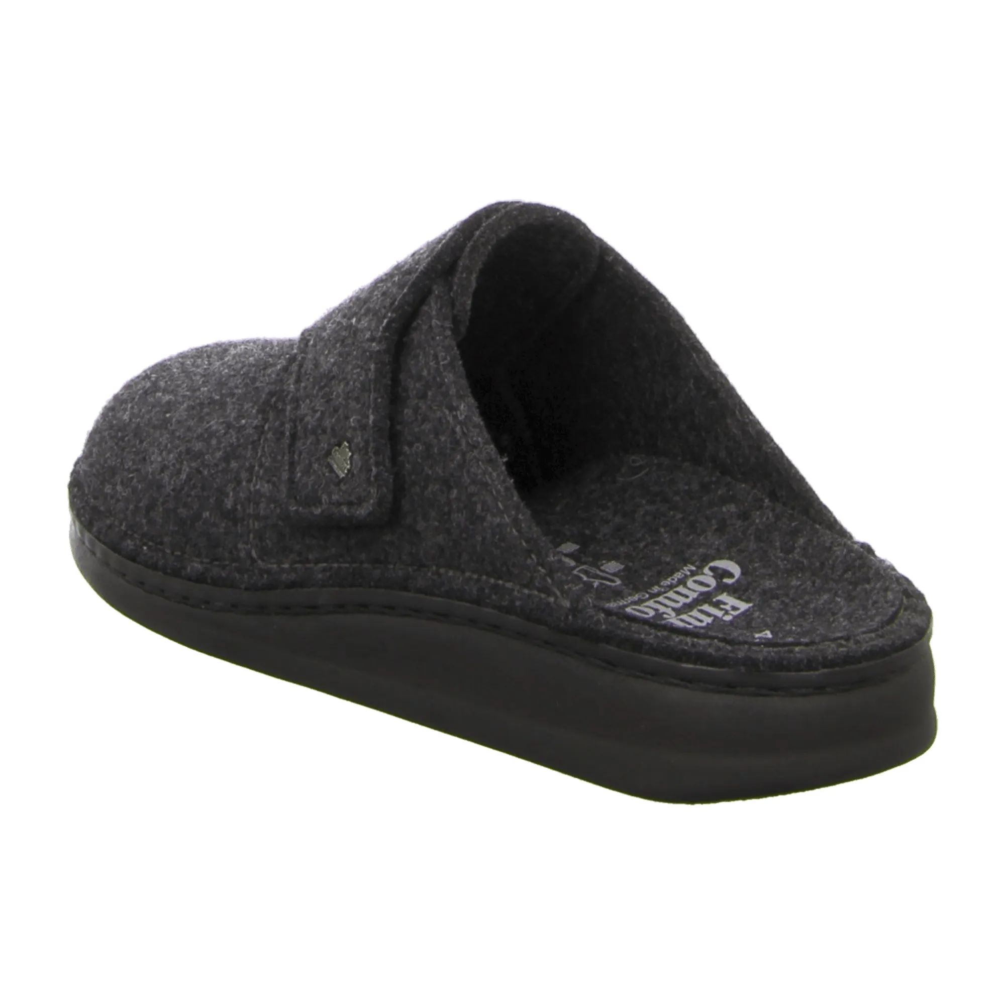 Finn Comfort Tirol Men's Comfortable Slippers, Stylish Grey