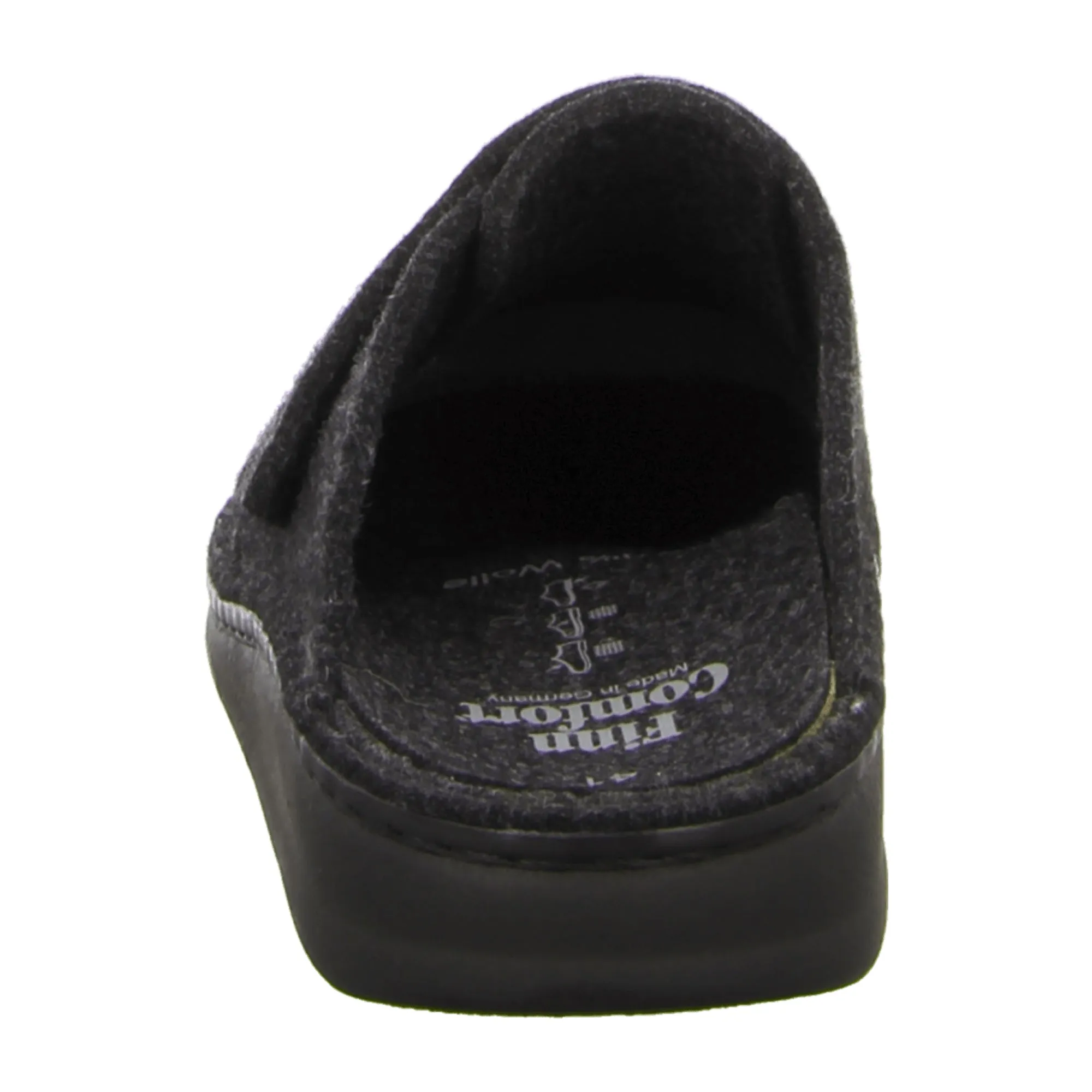 Finn Comfort Tirol Men's Comfortable Slippers, Stylish Grey