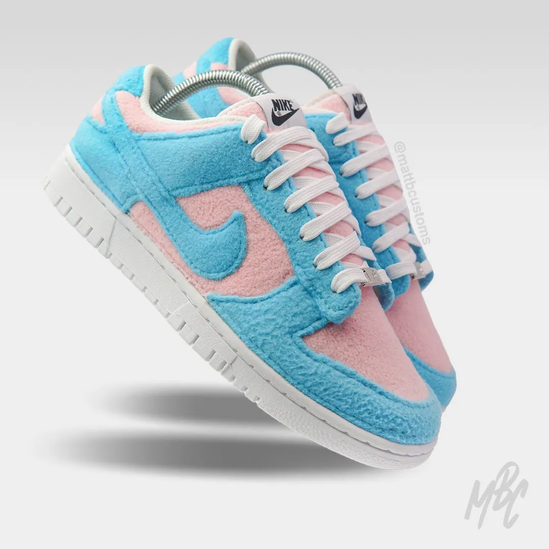 Fluffy Dunk (Choose Your Material) - Dunk Low Custom