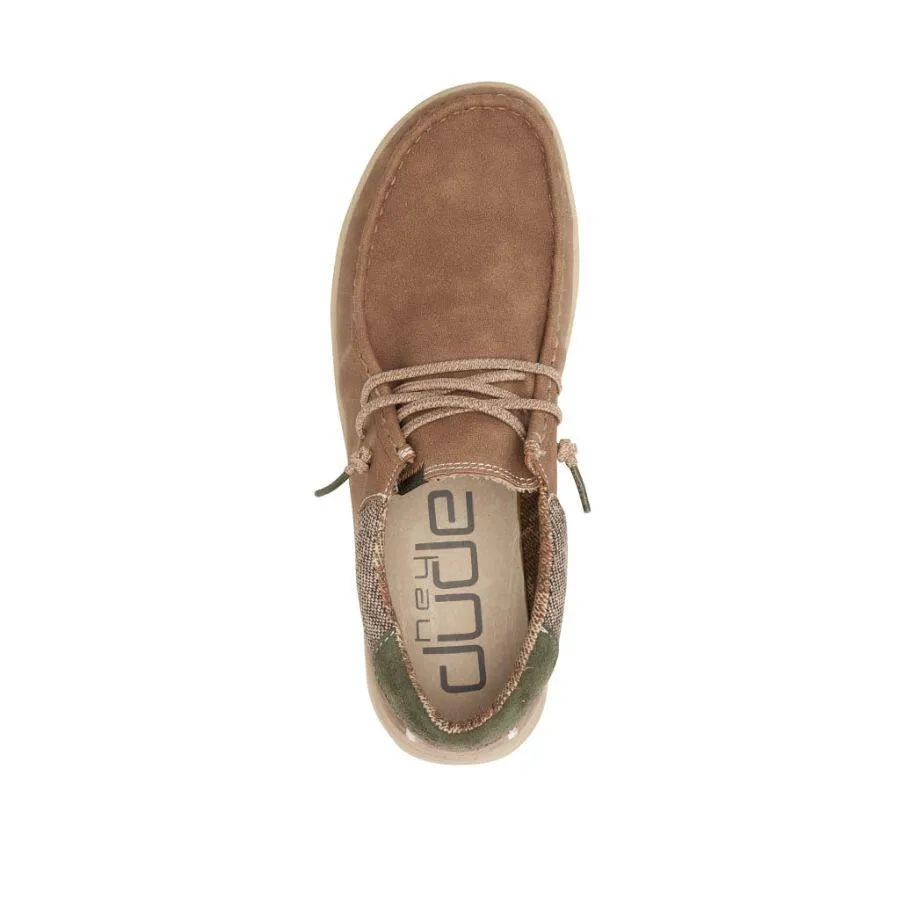 Hey Dude Mens Paul Slip On Shoes- Nut