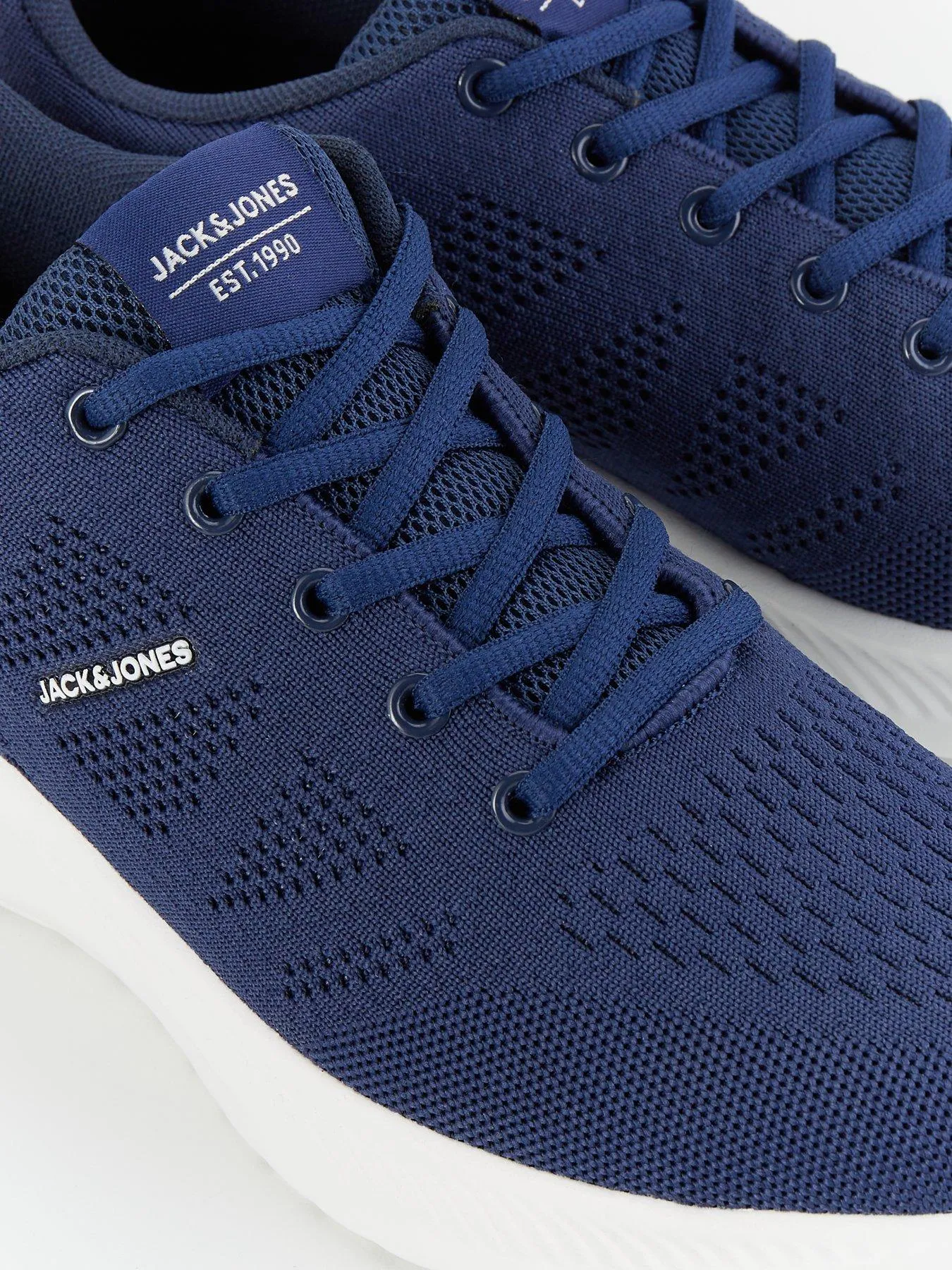 Jack & Jones Mesh Runner Trainers - Blue