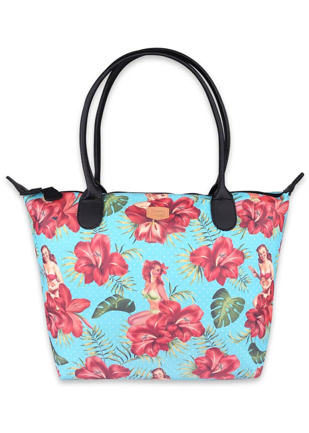 Liquorbrand Belle Hula Girl Shoulderbag Blue