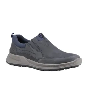 Mens arthur slip-on shoes navy Hush Puppies