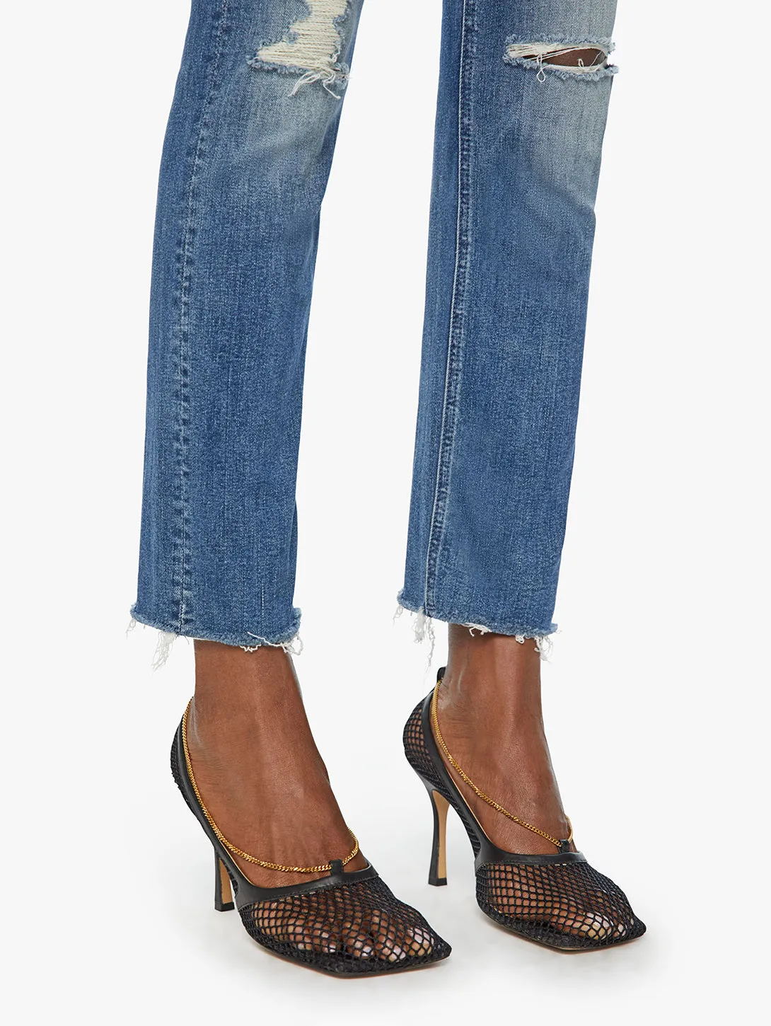 Mid Rise Dazzler Ankle Jean - Weekend Warrior