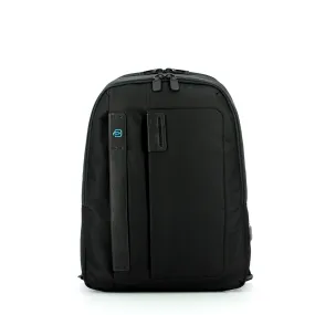 Piquadro - Computer Backpack P16 Connequ 14.0 - CA3869P16 - CHEVRON/NERO