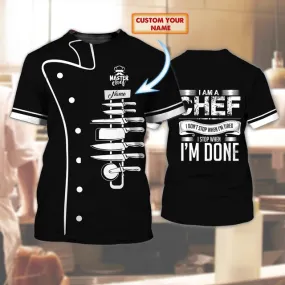 PROUD CHEFS T-SHIRT DESIGN - 3D