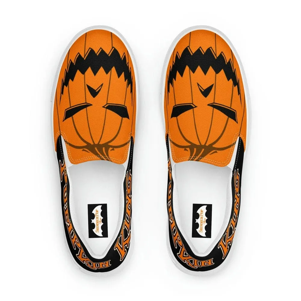 Pumpkin King Halloween Slip On Shoes