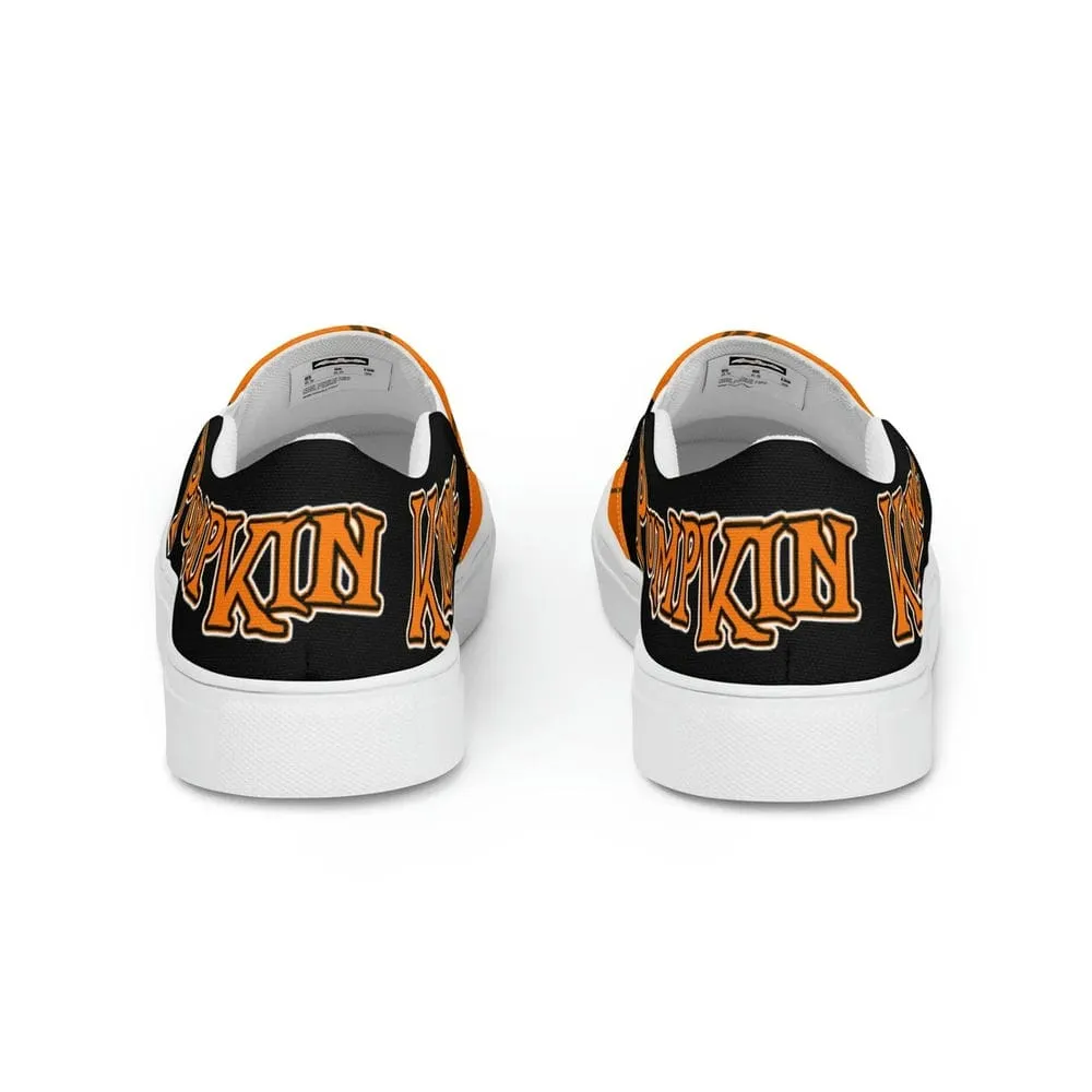 Pumpkin King Halloween Slip On Shoes