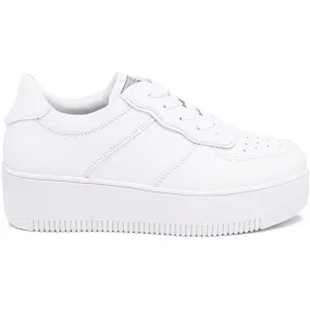 QUEEN HELENA X2612 Sneakers Donna Platform Bianco