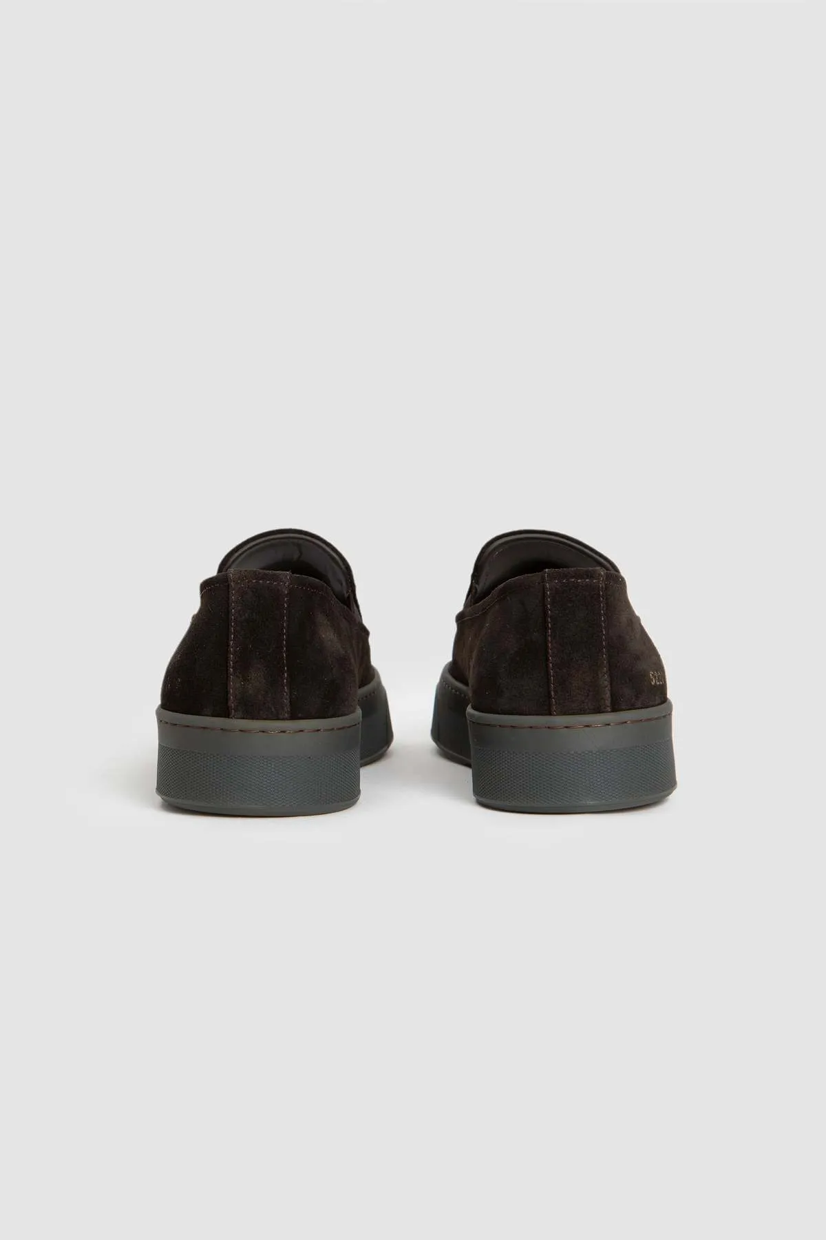 Slip On Shoes - Suede Coffee