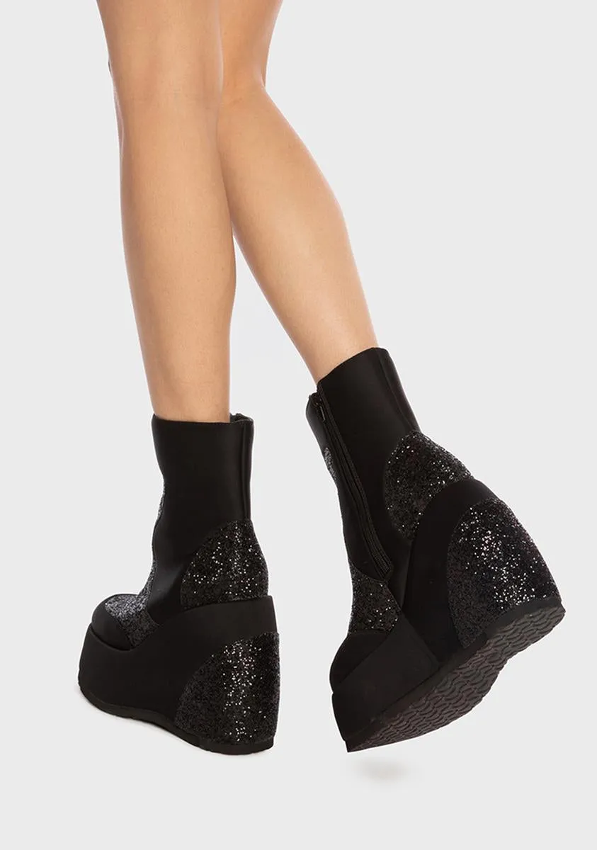 Solaris Wedge Ankle Boots-