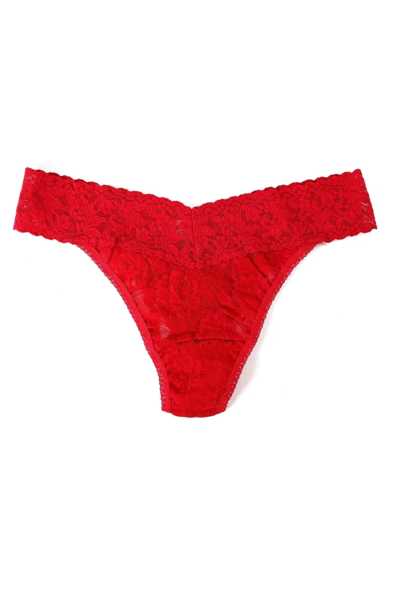 Solid Signature Lace Original Thong