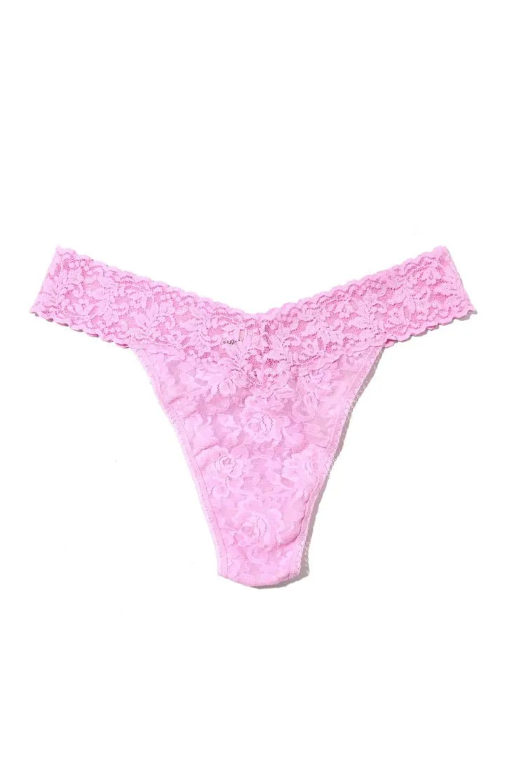 Solid Signature Lace Original Thong