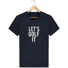 T-Shirt en coton bio LET'S GOLF IT