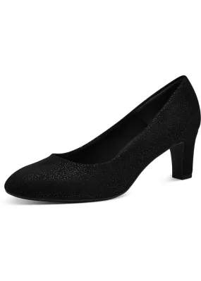 Tamaris Lucy Structure Sprakle 50's Pumps Black