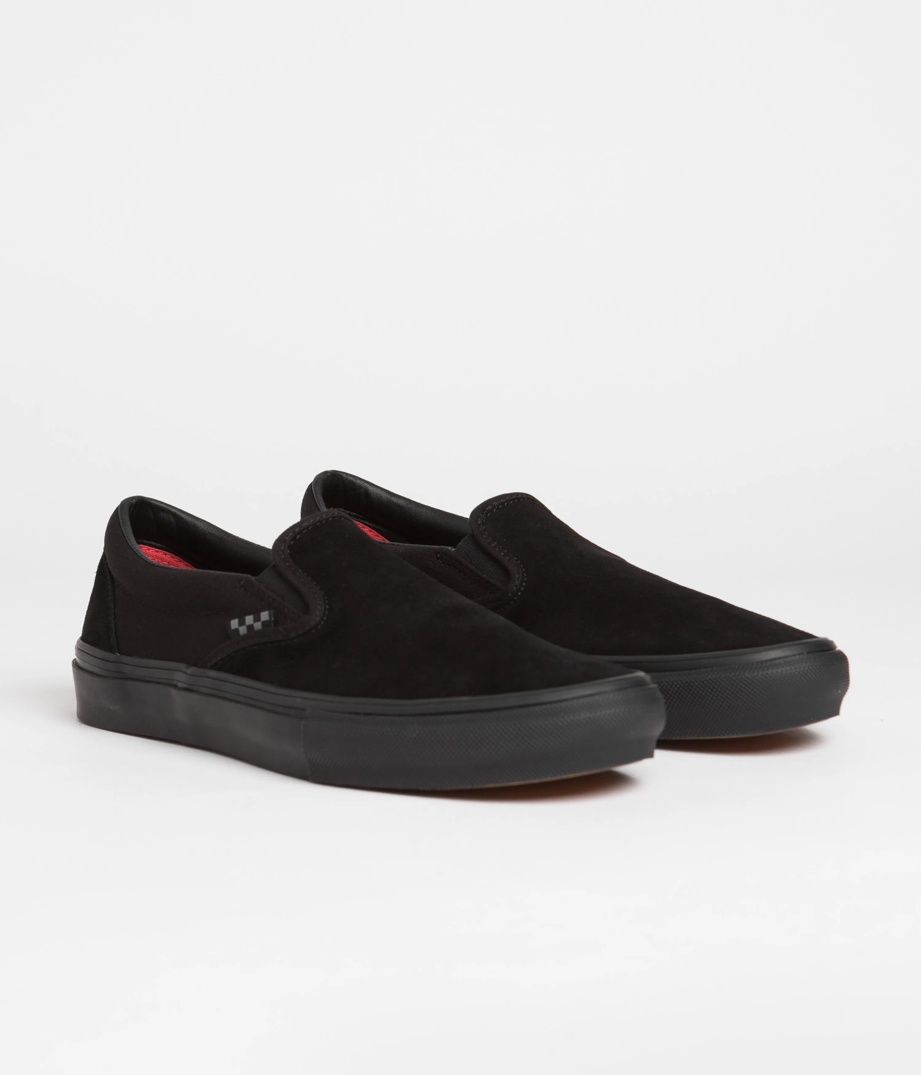 Vans Skate Slip-On Shoes - Black / Black