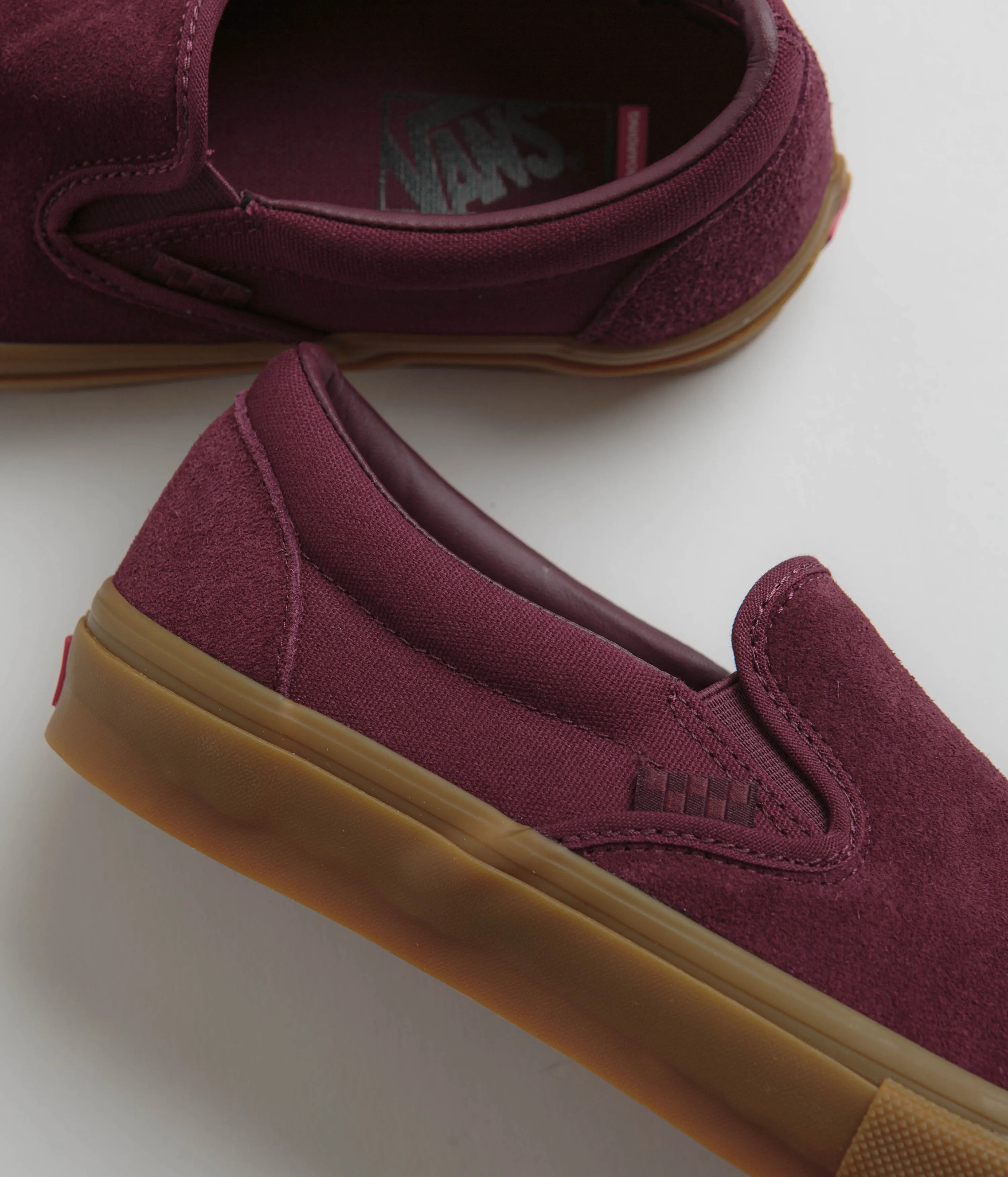 Vans Skate Slip-On Shoes - Port / Gum