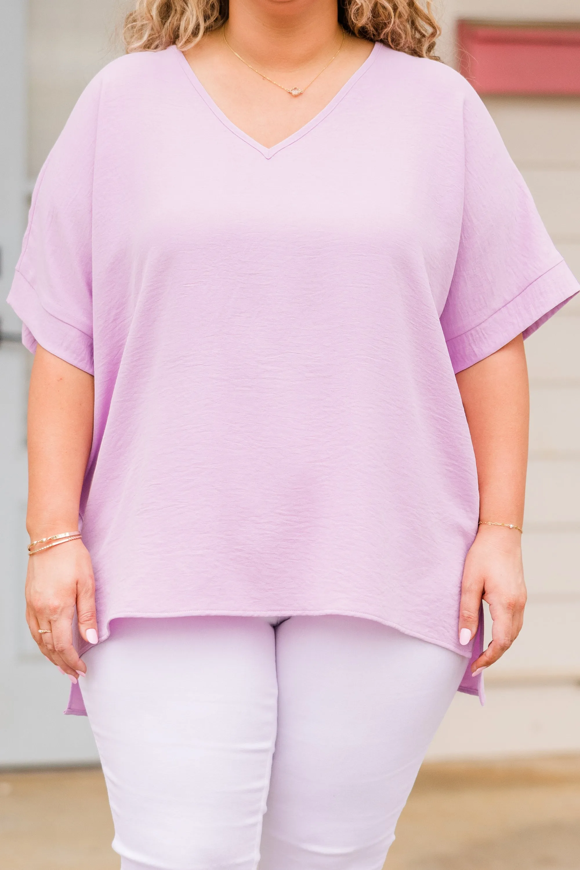 Weekend Wardrobe Top, Lilac